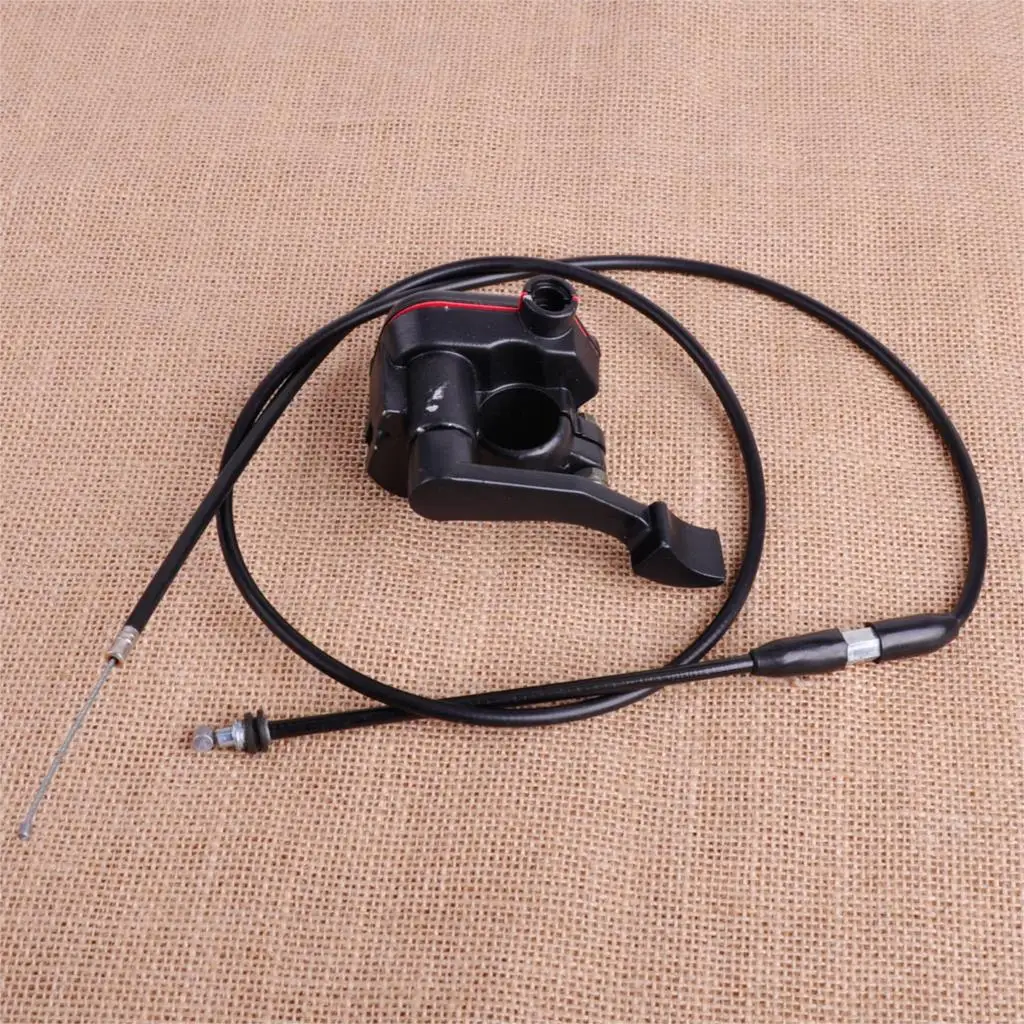 

Thumb Accelerator Lever Controller Throttle Wire Cable Assembly for Chinese ATV 50CC 110CC 150CC 7/8inch (22mm) Handlebar