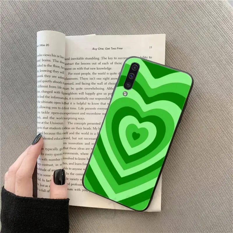 

Latte Coffee Heart Chocolate color Phone Case For Samsung galaxy S 9 10 20 A 10 21 30 31 40 50 51 71 s note 20 j 4 2018 plus