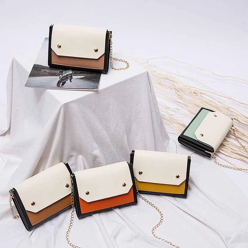 Новые женские сумки 2019 женская модная цветная Повседневная сумка через плечо с