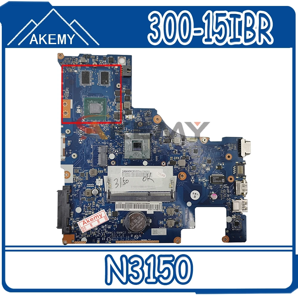 

Материнская плата для ноутбука LENOVO 300-15IBR Core SR29F Celeron N3150 NM-A471 5B20K14028, протестированная материнская плата 100%