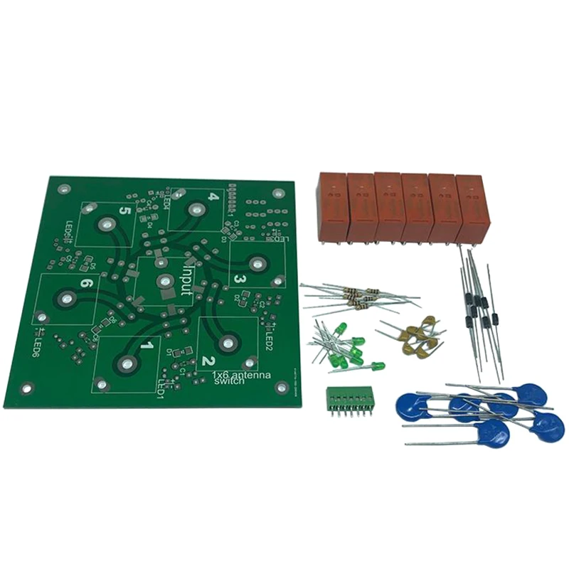 

Комплект для самостоятельной сборки 6 способов: переключатель антенны с коаксиальным управлением 6:1 SO-239 1,8 МГц-60 МГц