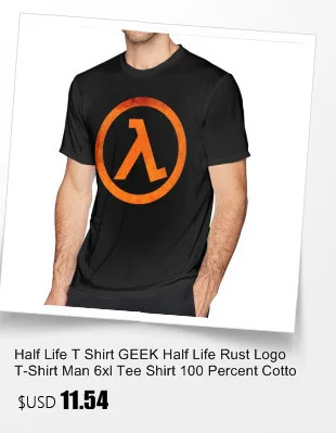 Футболка Half Life 3 футболка с надписью «I Want To Believe» Милая футболка из 100 хлопка Базовая Мужская футболка с короткими рукавами XXX