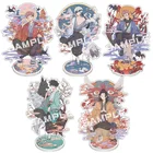 Фигурка из аниме джутсу касин, Gojo Satoru Fushiguro Megumi, акриловая подставка BL, модель, тарелка, мультяшный декор для стола, модный Cospla