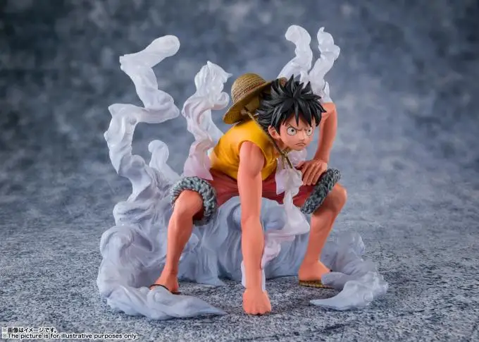 

Anime Figure One Piece BANDAI Monkey D. Luffy Second Gear Top Battle Super Fierce Battle