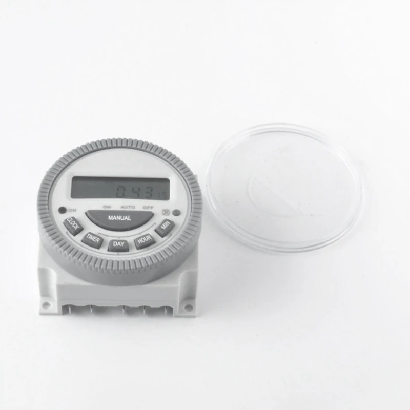 

Programmable Timer Switch Relay Digital LCD Power Weekly CN304A AC 220V 5 Pin