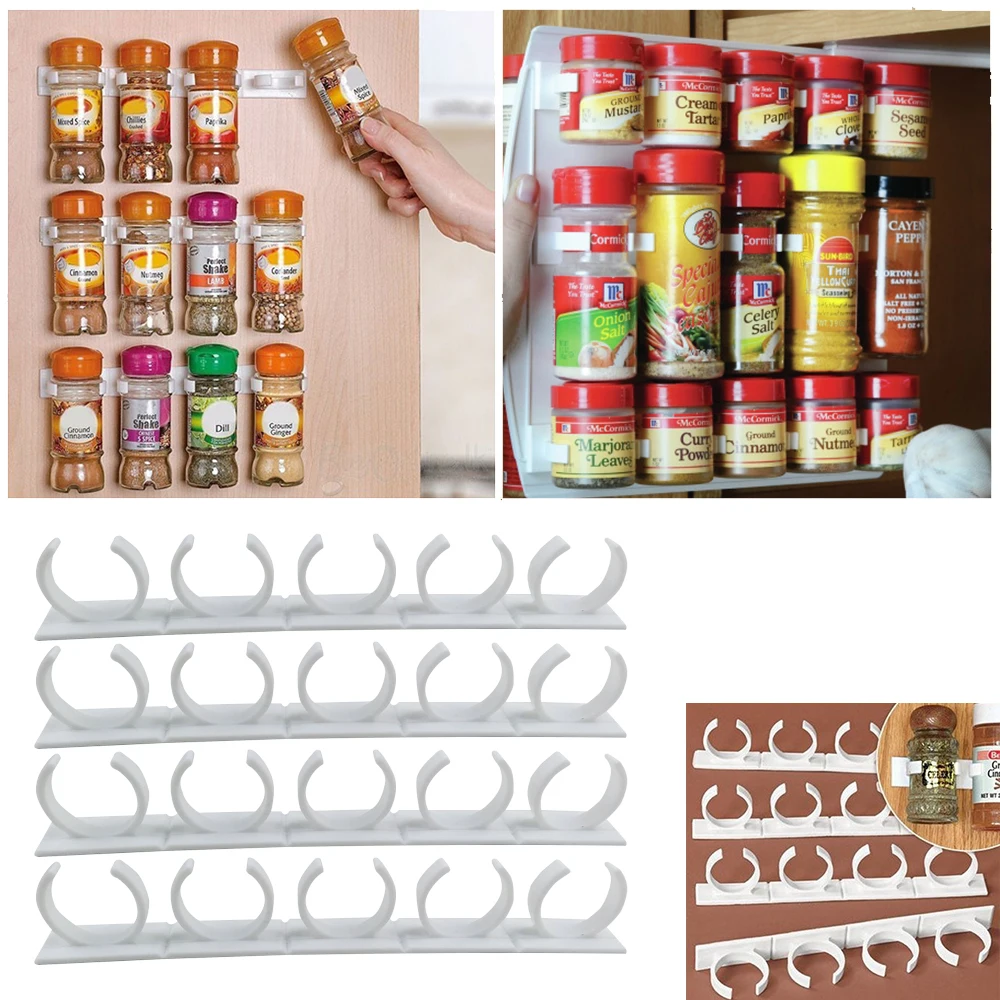 Новая настенная полка для домашнего хранения органайзер специй вешалка приправ