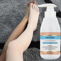 300ml whitening body lotion organic nicotinamide moisturizing hand leg sensitive area whiten body lotion whitening cream