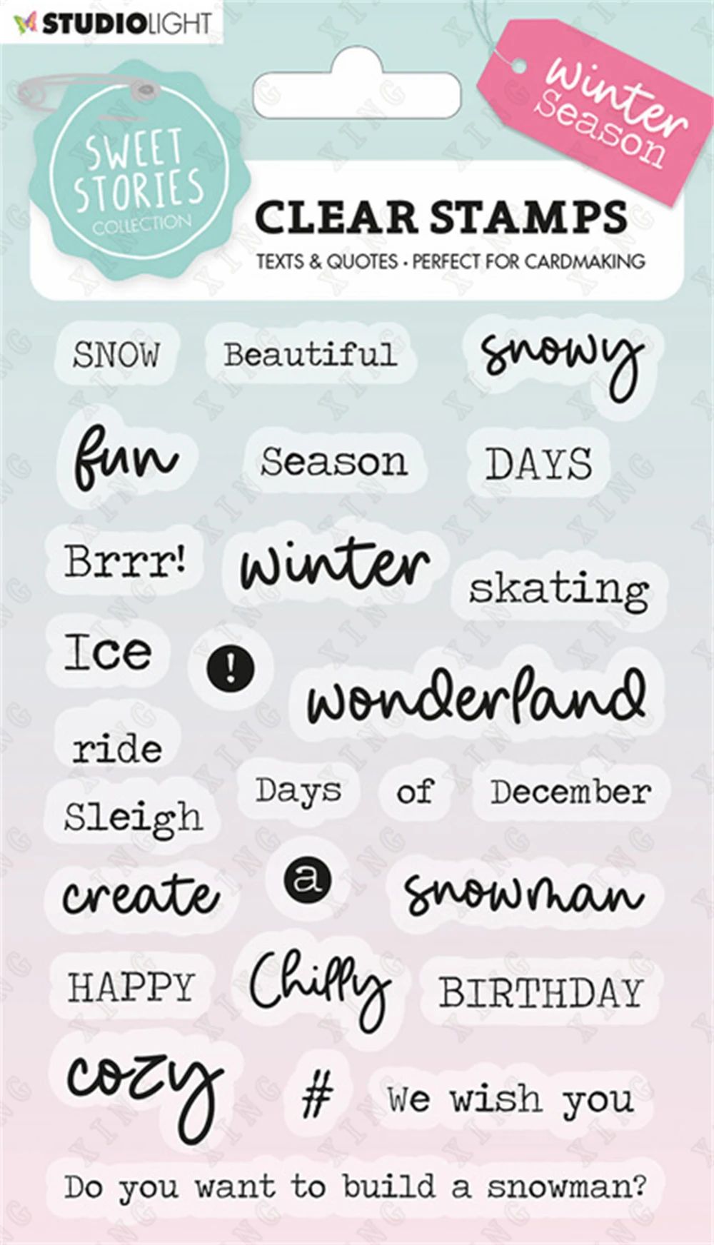 

Quotes Small Winter Season Silicone Stamps Diy Scrapbook Diary Decoration Embossed Paper Card Album Craft Template New Arrive