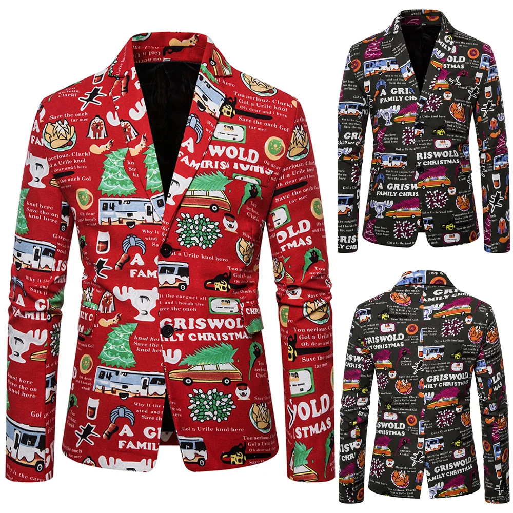 

2021 New Christmas Suit New Year's Day Suit Set Santa Claus suit coat