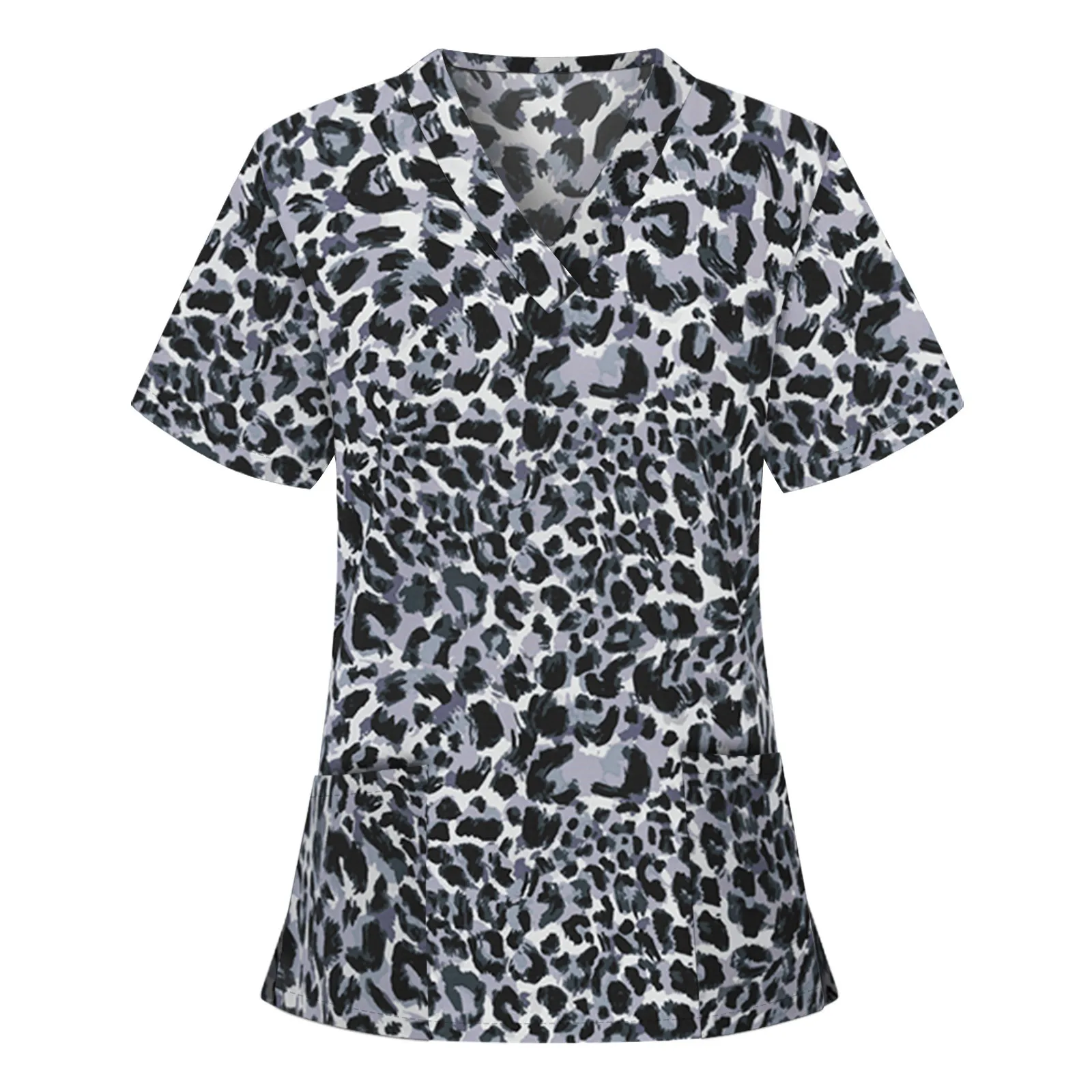 Униформа для кормления с животным принтом топы салона красоты лабораторная