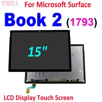 15 inch aaa lcd for 15 microsoft surface book 2 1793 lcd display touch screen digitizer assembly for surface book 2 lcd tools