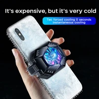portable mobile phone usb game cooler system cooling fan gamepad holder stand radiator for iphone huawei xiaomi samsung phones