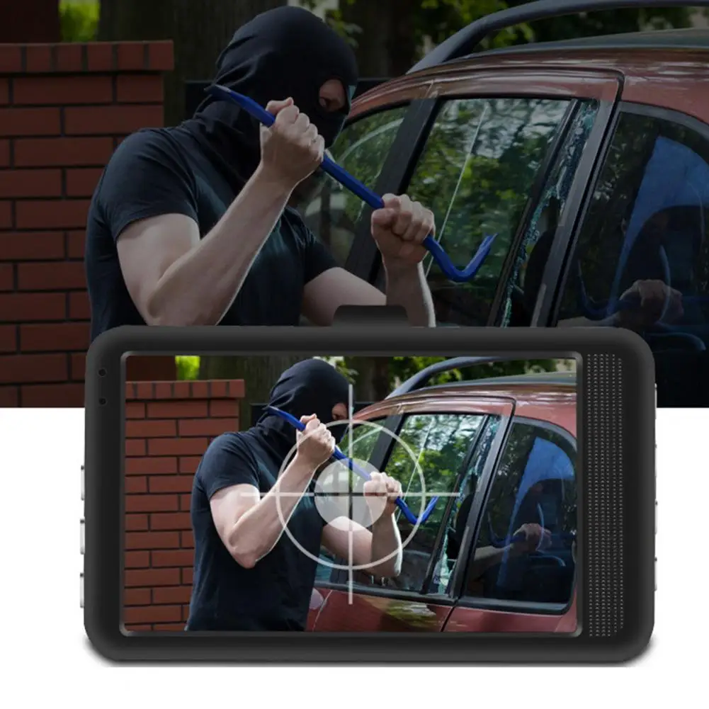 

Car DVR 1080P HD 3 Inch Cycle Recording Dash Camera for Auto