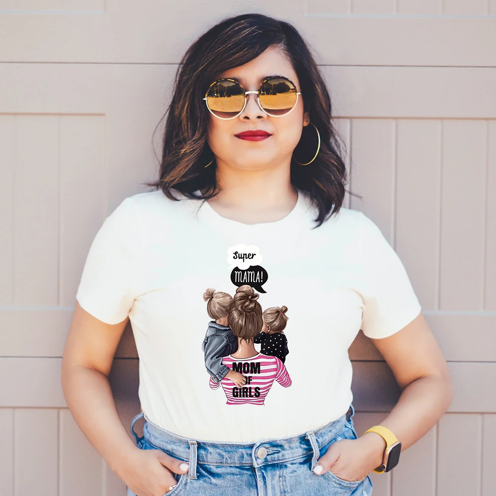 Термотрансферные нашивки сделай сам с принтом для мамы девочки мальчика на