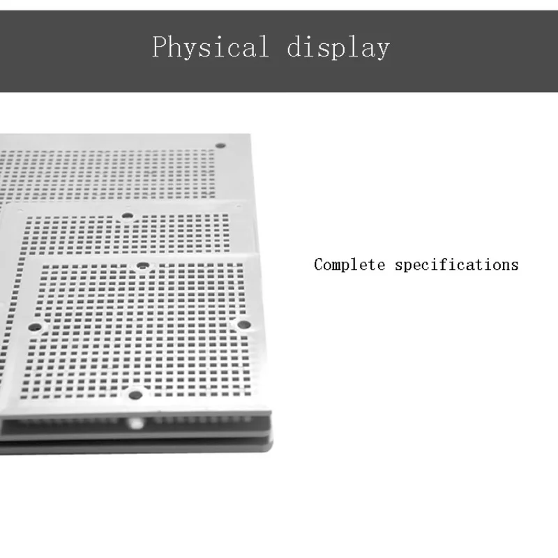Buckle type waterproof junction box special accessories grid installation bottom plate ABS plastic porous | Обустройство дома