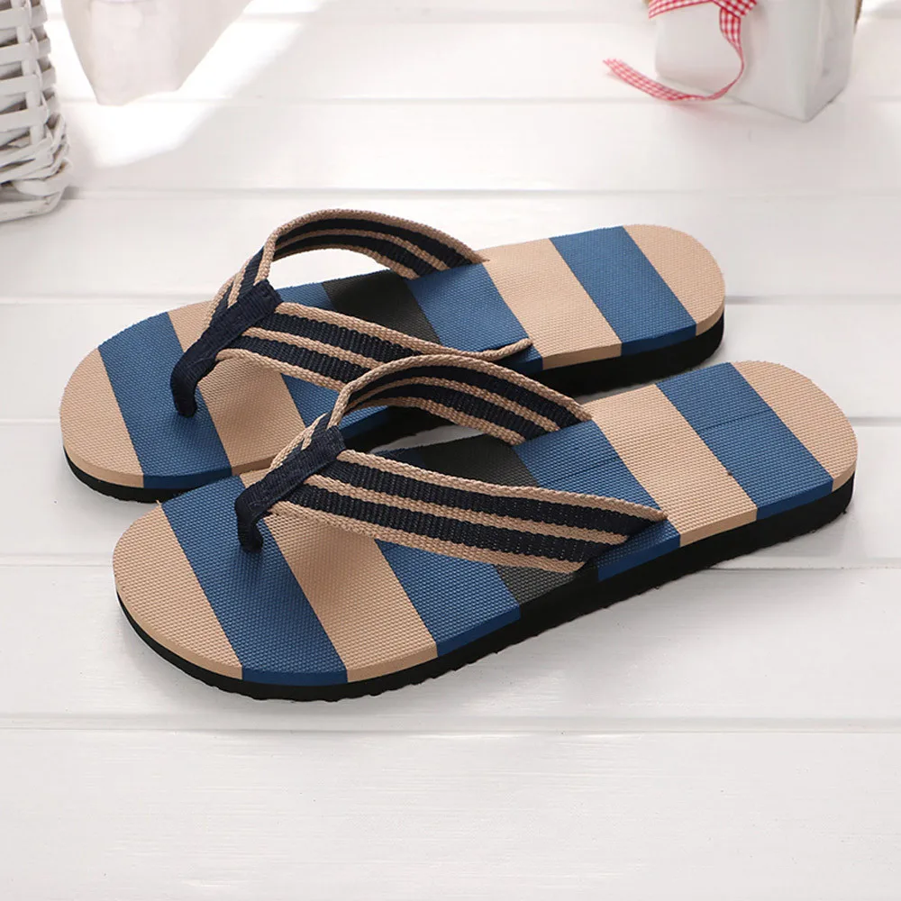 

Summer slippers men Shoes Mixed Colors Sandals Male Slipper Indoor Outdoor Flip Flops home shoes zapatos de hombre#D32 hotsales