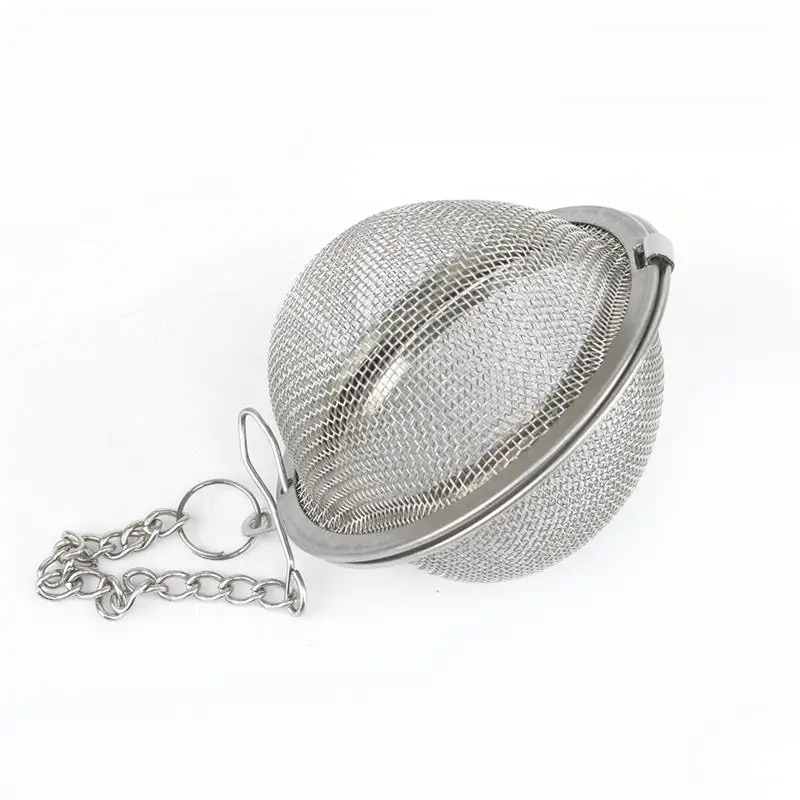 

2 Piece Stainless Steel Tea Infuser Sphere Locking Spice Tea Ball Strainer Mesh Infuser Tea Filter Strainers Kitchen Accessories