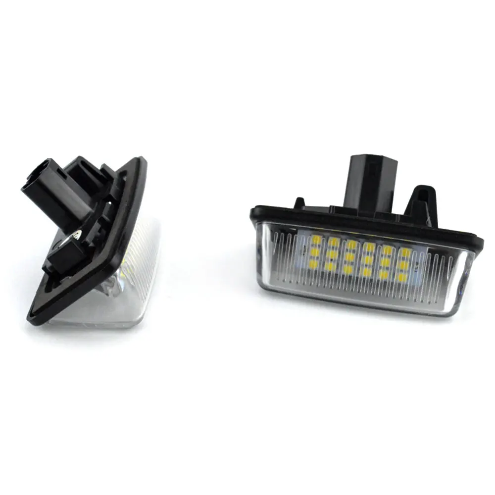 2 шт. автомобиля 12V 18LED Подсветка регистрационного номера SMD для Защитные чехлы
