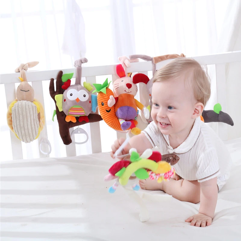 

Ragdoll Fun Baby Rattle Toy Cute Little Bee Stroller Toy Baby Stroller Rattle Mobile 0-12 Months Crib Hanging Gift