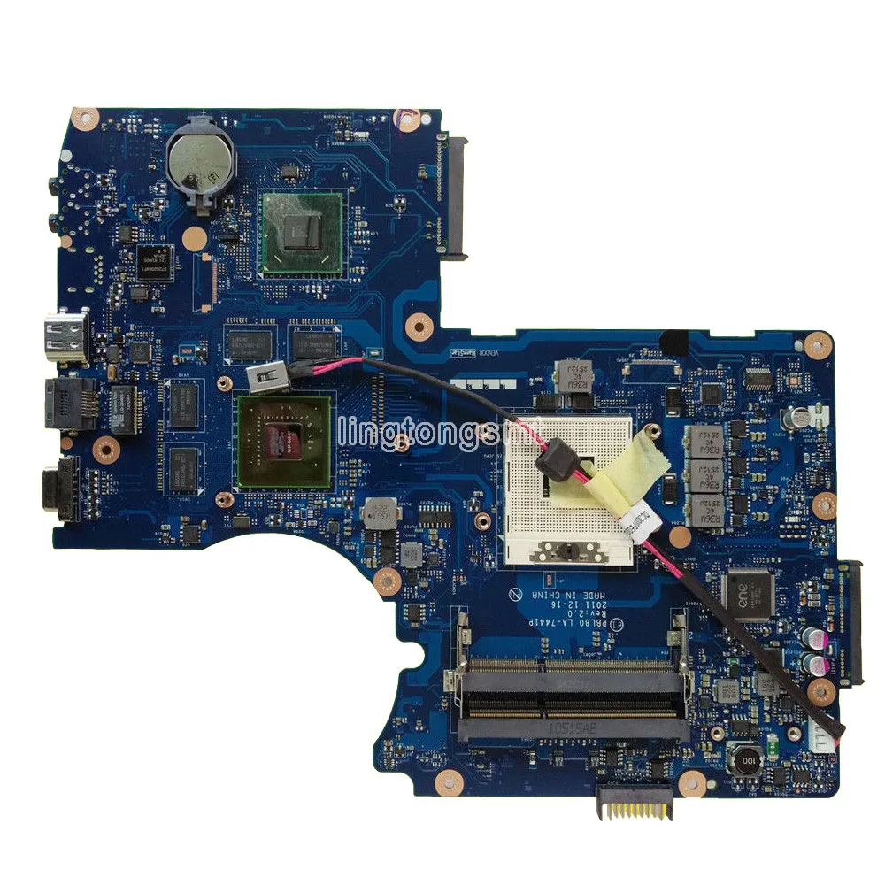 PBL80 LA-7441P K93SV GT540M 1 ГБ Материнская плата Asus LA-7441P K93SV K93SM K93S K93 X93S X93SV Материнская плата ноутбука Тесты ОК
