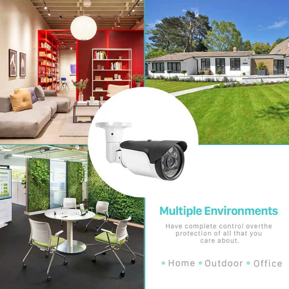 BESDER H.265 IP камера 5MP/3MP/2MP AI децион движения ИК Ночное Видение IPC DC 12V 48V PoE опционально