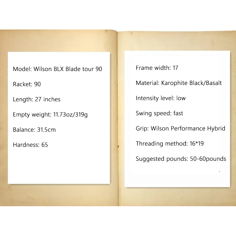 Обновление BLX Six-One Tour 90 Federer SLR Artifact 319g Профессиональная игра тренировочная