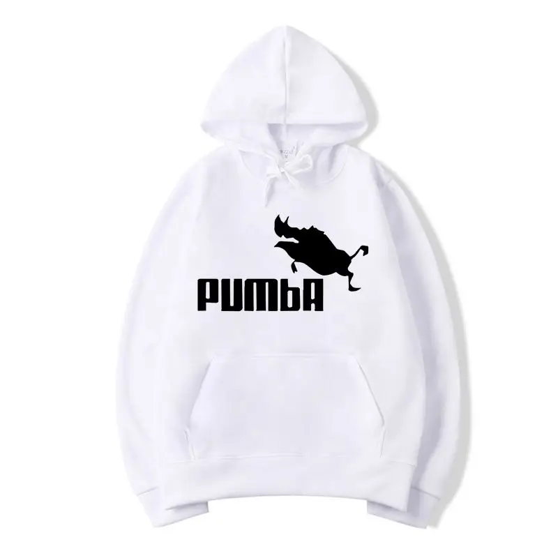 2019 Горячие Забавные милые толстовки для мужчин и женщин Pumba толстовка модная