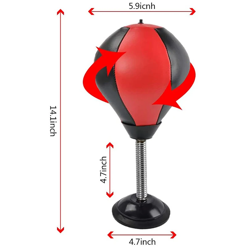 

Desktop Boxing Ball Adult Decompression Artifact Sucker Boxing Vent Ball Office Decompression Artifact Dropshipping Wholesale