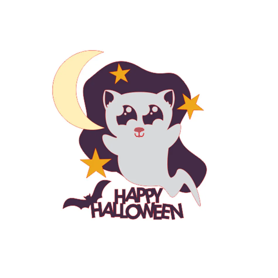 Металлические штампы Eastshape для Хэллоуина изготовления открыток скрапбукинга