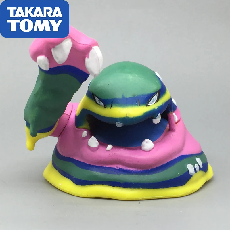 

TAKARA TOMY Genuine Pokemon Action Figure Pocket Monster WCT Large Muk Model Toy Collections Children GiftsFor Children Toy Gift