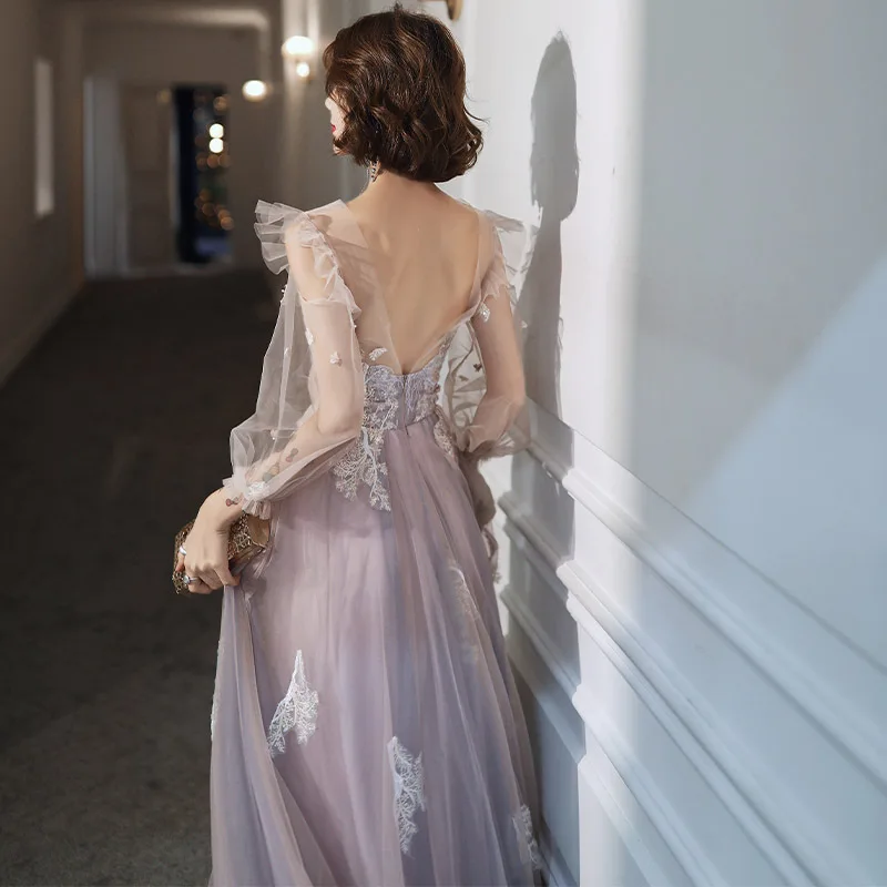 Изящное вечернее платье в стиле изысканное праздничное мечты на день рождения