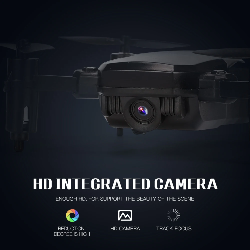 Складной Радиоуправляемый Дрон LF606 с Wi Fi FPV и HD камерой 4K|Радиоуправляемые