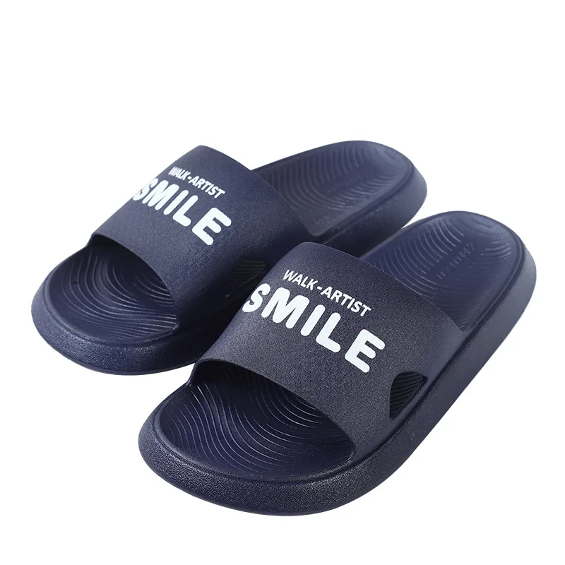 

2021 Summer New Fashion Street Style Men's Slippers Breathable Flat Light Outdoor Slides with Platform Waterproof Non-slip