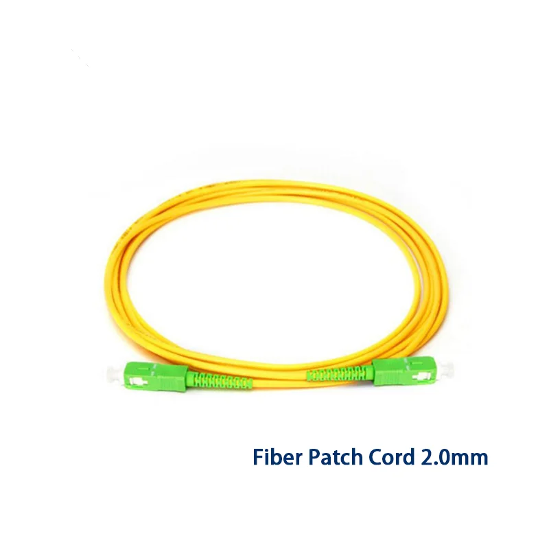 

5 метров оптический патч-корд SC/APC-SC/APC SM Simplex SX 2,0 мм 9/125um SC/APC FTTH оптоволоконный патч-корд бесплатная доставка