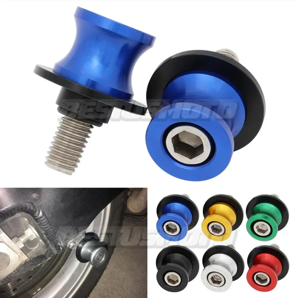

Motorcycle 10MM Swingarm Spools Slider Stand Screws For Kawasaki ZX6R ZX10R Z750 Z1000 ER6N Z250 Ninja 300 ER6F Vulcan S650