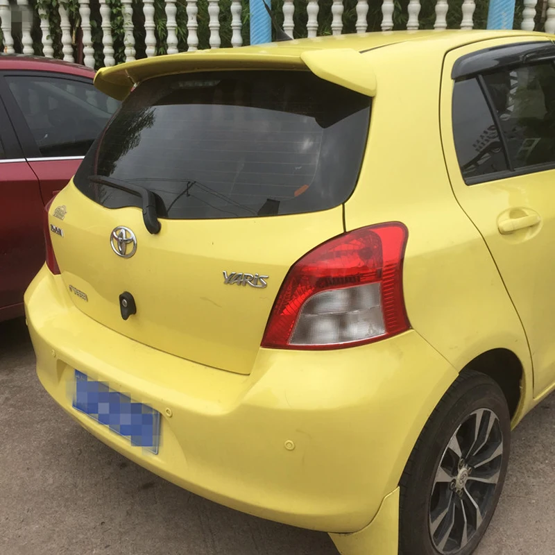 Спойлер для Toyota Yaris высококачественный спойлер из АБС пластика заднего крыла