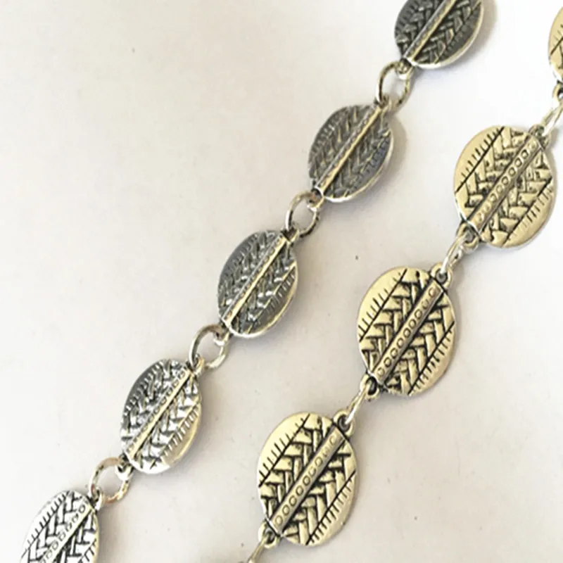 17 мм античные серебряные розы металлическое ожерелье в тибетском стиле сделай