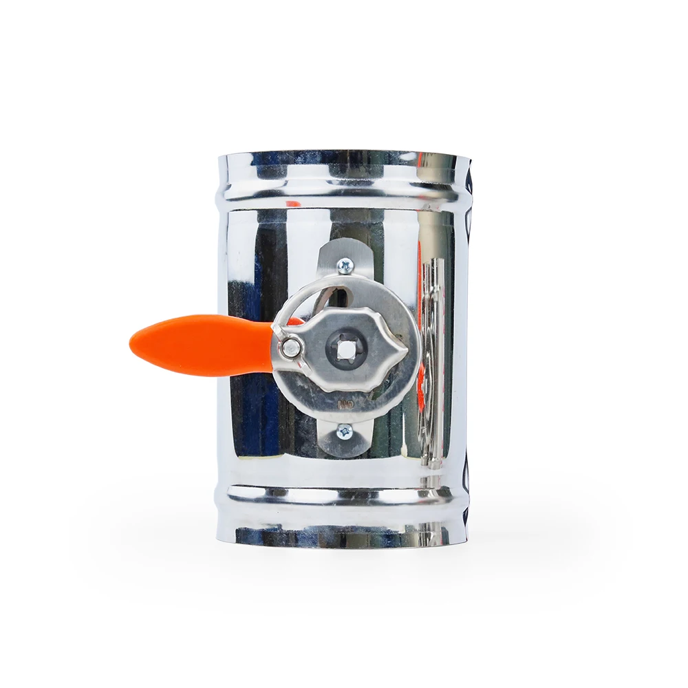 Демпферная заслонка из нержавеющей стали 201 4/5/6/8 дюйма вентиляционное отверстие