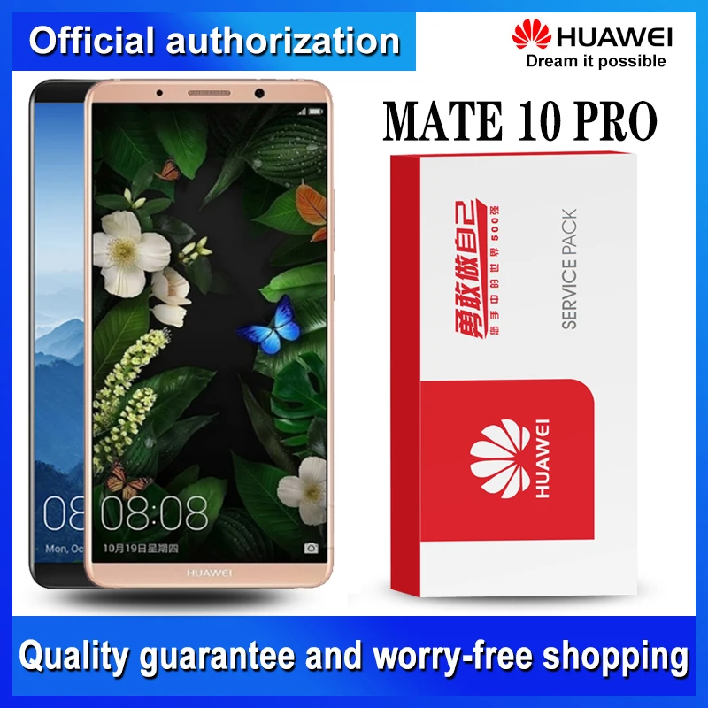6,0 ''дисплей с рамкой Замена для huawei mate 10 Pro lcd кодирующий преобразователь сенсорного экрана в сборе BLA-L09 BLA-L29