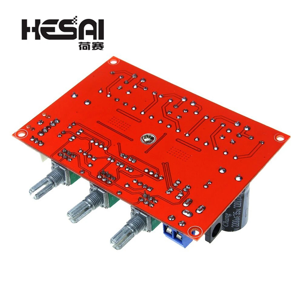 TPA3116D2 50Wx2+ 100 Вт 2,1 звуковой канал Цифровой усилитель 12-24 В DC XH-M139 DIY макетная плата