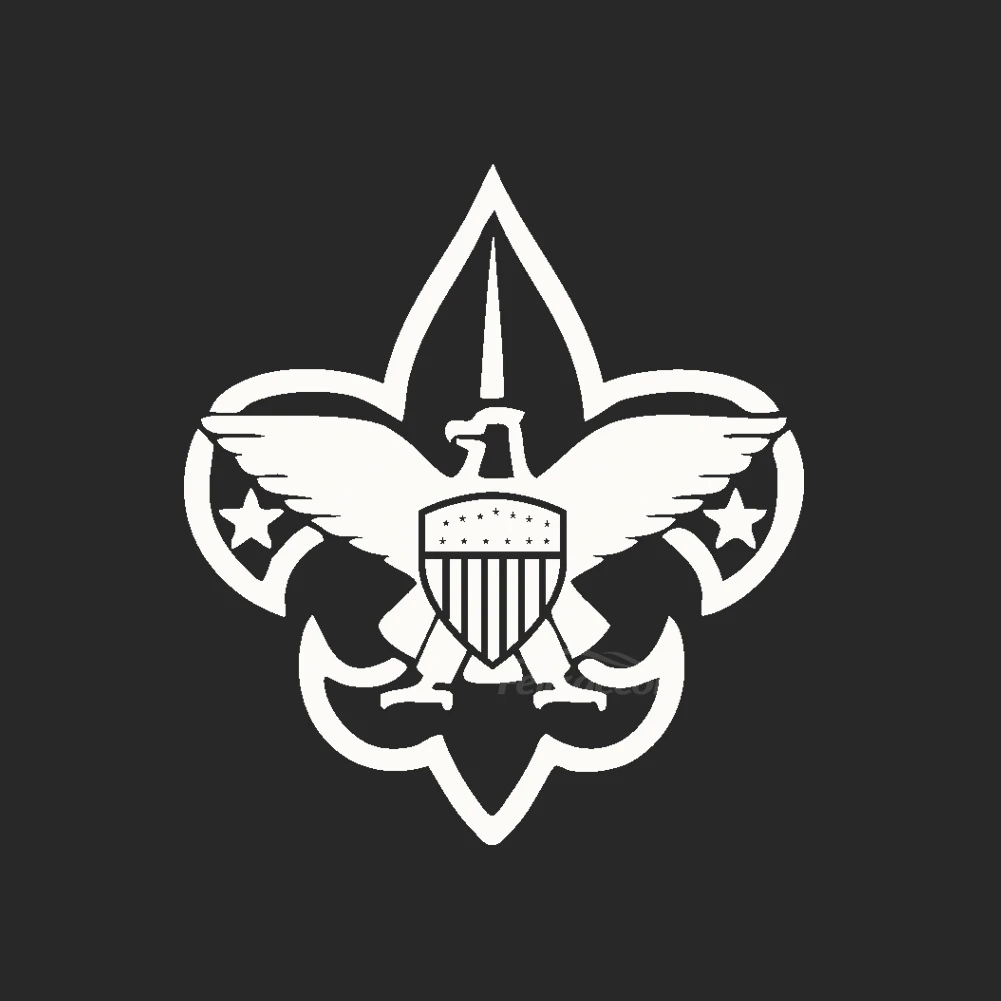 Стоячий орел с щитком привязанный к груди автомобильные наклейки для окна