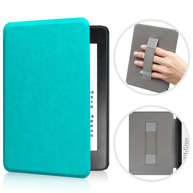 blue Из искусственной кожи чехол для Kindle Paperwhite 4 смарт-чехол с держателем для Kindle Paperwhite 10th Gen - Цвет: blue