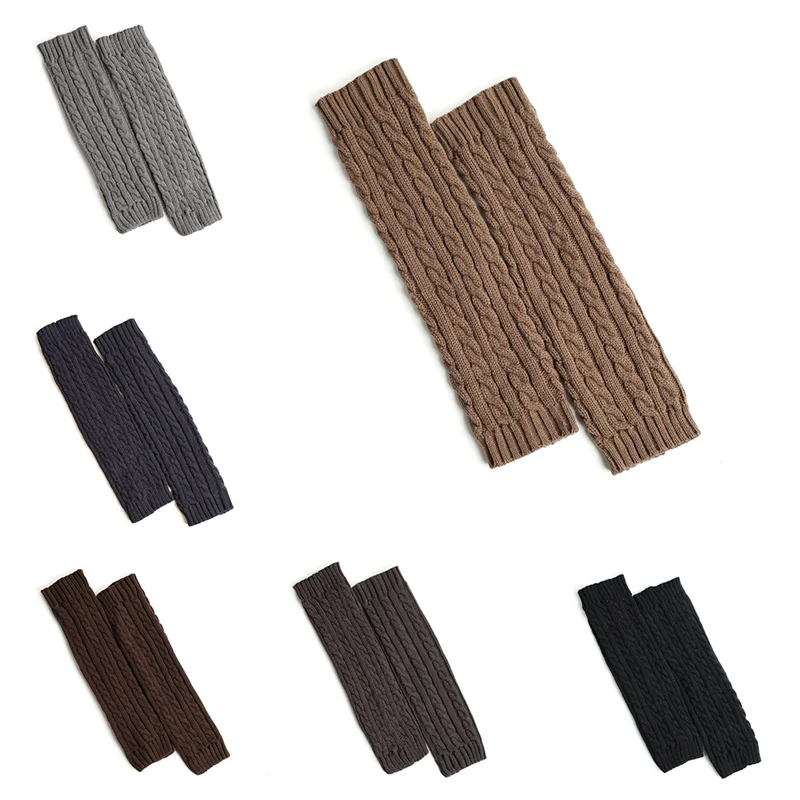 Чулки женские зимние теплые трикотажные носки однотонные спортивные носки|Носки