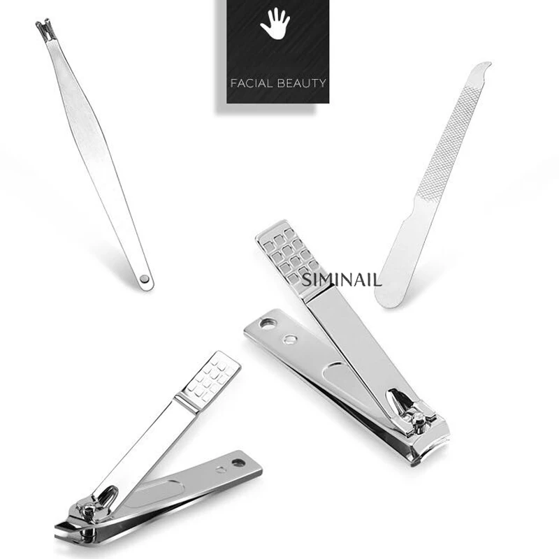 7 шт./14 шт. Набор для стрижки ногтей маникюрные ножницы набор ножей из нержавеющей