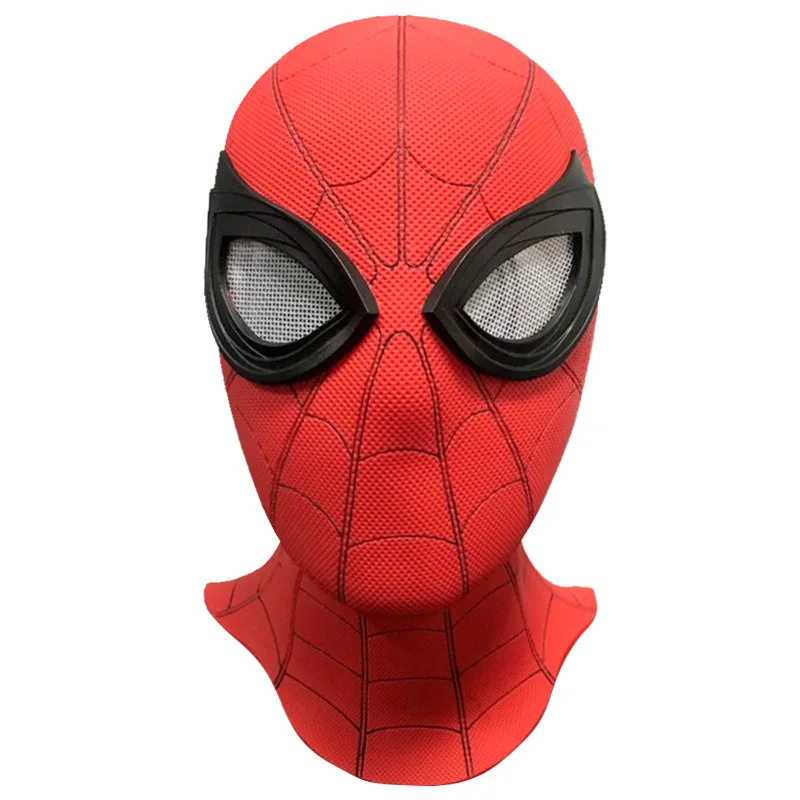 

Superhero Spider Mask Man Into Spider Verse Miles Morales Mask Cosplay Peter Parker Costume Zentai Spider helmet man Homecoming