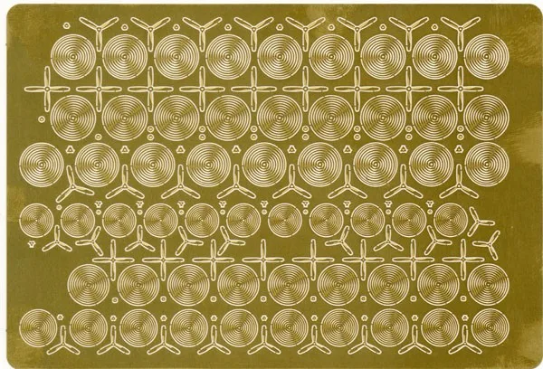 

1/350 WWII USN Carrier Aircraft 'Dynamic Propellers' Model Accessory NW35065 Drop Shipping