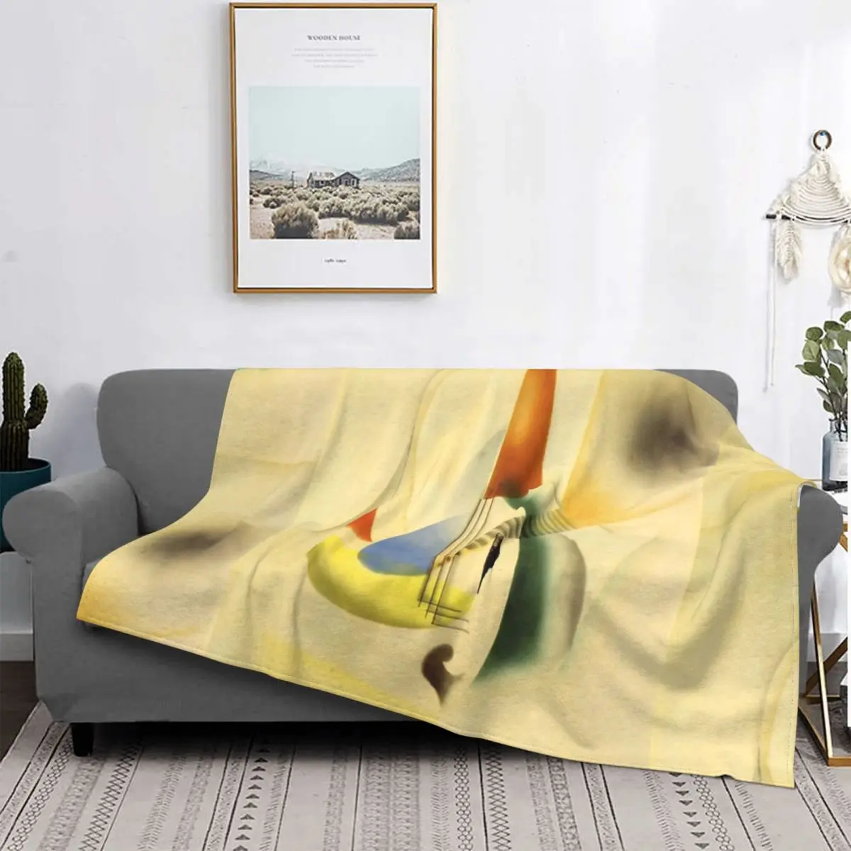 

Jazz Man Ray-colcha a cuadros para cama, funda de sofra, manta polar, toalla de playa de lujo