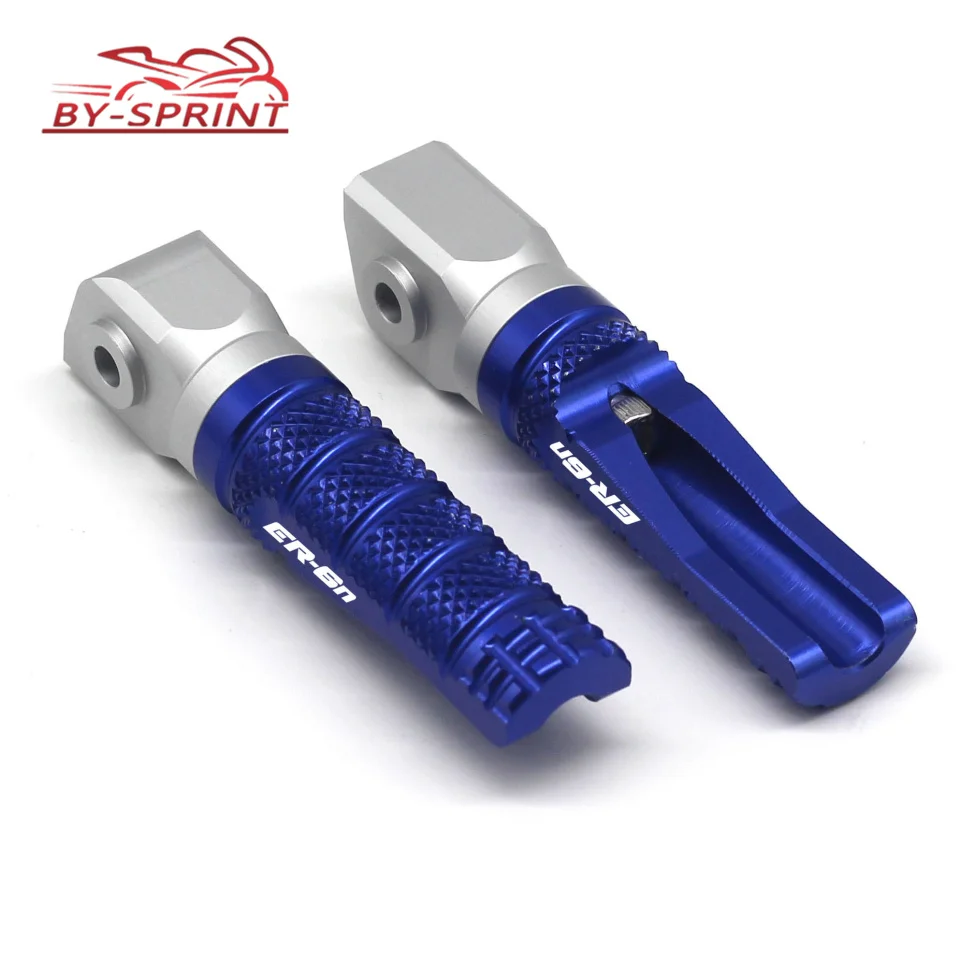 Новые модные аксессуары для мотоциклов CNC Пассажирские подножки Задние KAWASAKI ER-6N