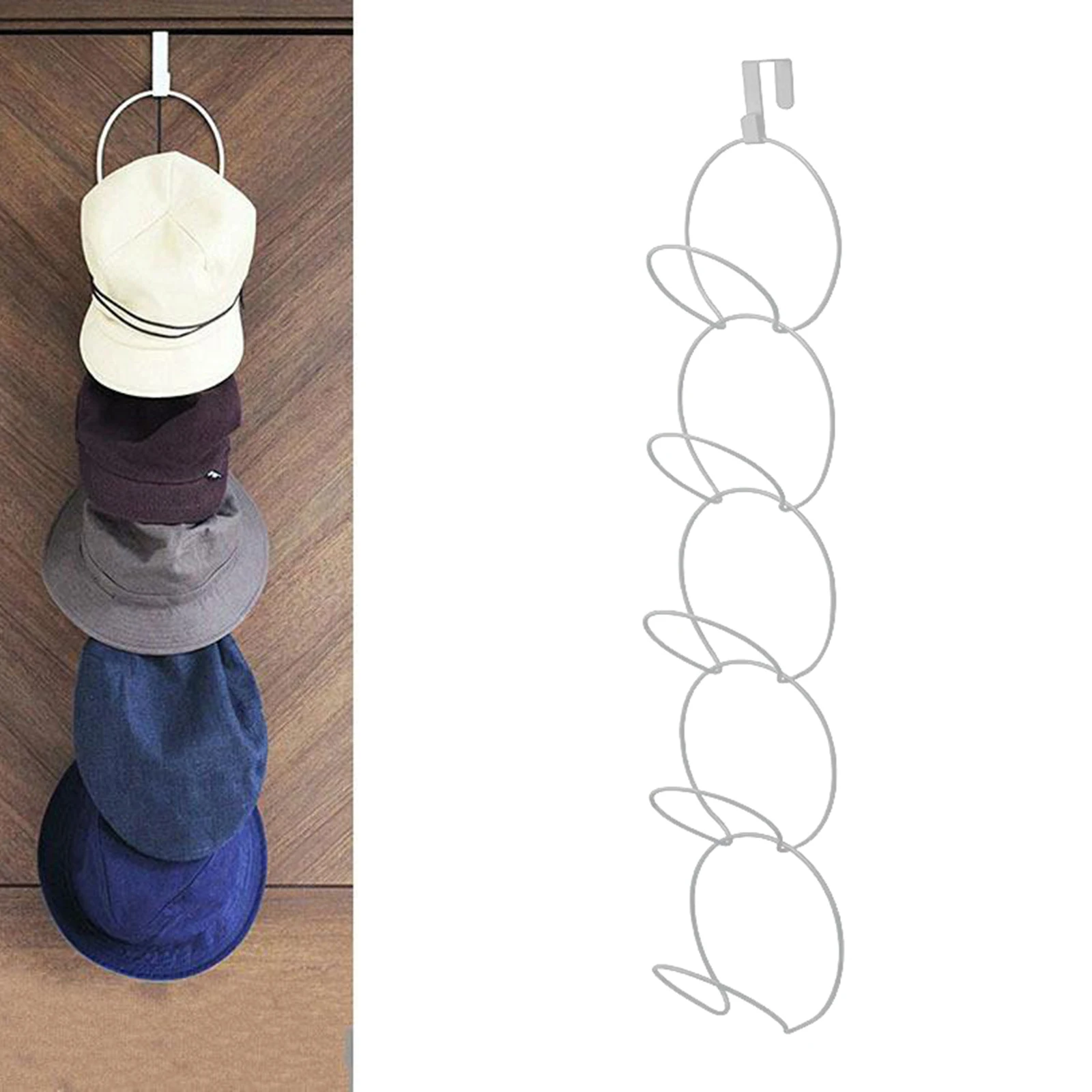 Держатель-вешалка для бейсбольных шляп органайзер хранения вешалка шарфов