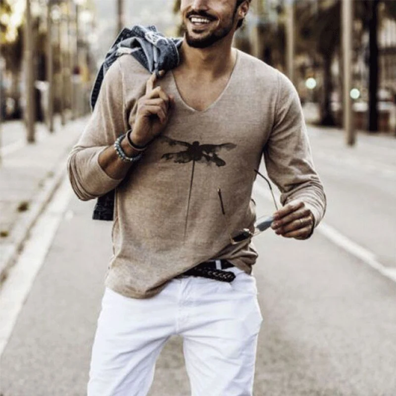 

Свитшот мужской с принтом покерных карт, повседневный пуловер с длинным рукавом и круглым вырезом, весна-осень 2022